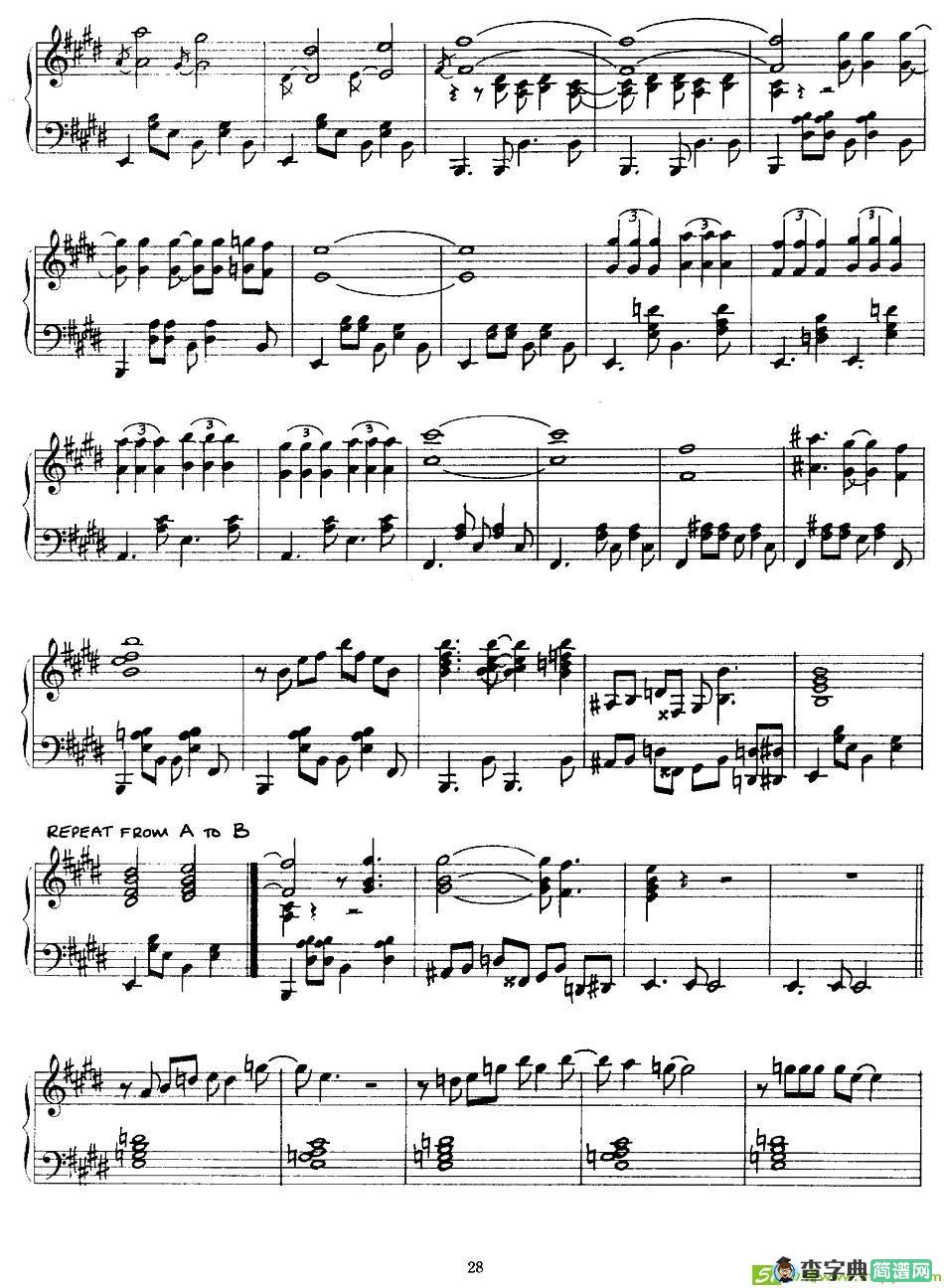 忆故人曲谱