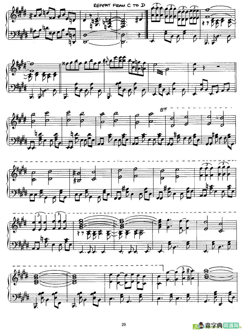 忆故人曲谱