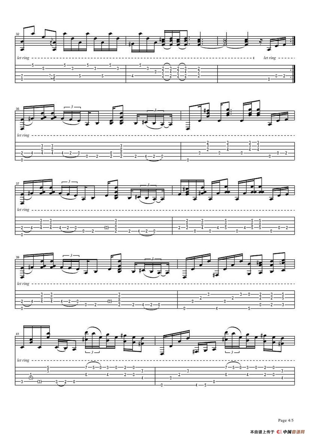 tommy emmanuel： precious time(1)（指弹吉它）吉他谱