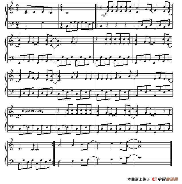 费尔南多钢琴谱