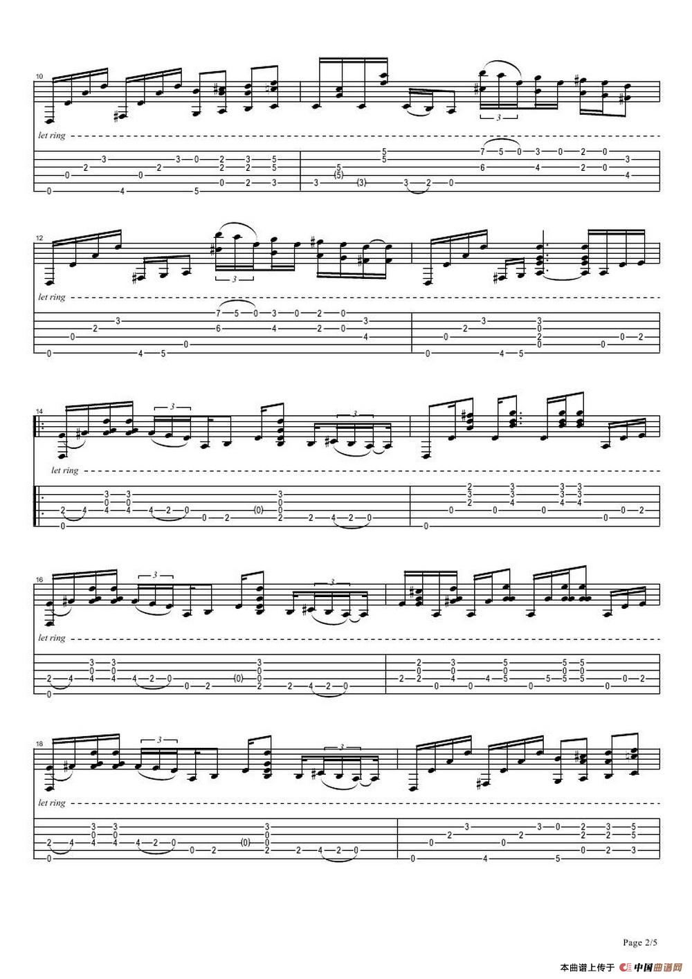 tommy emmanuel： precious time(1)（指弹吉它）吉他谱