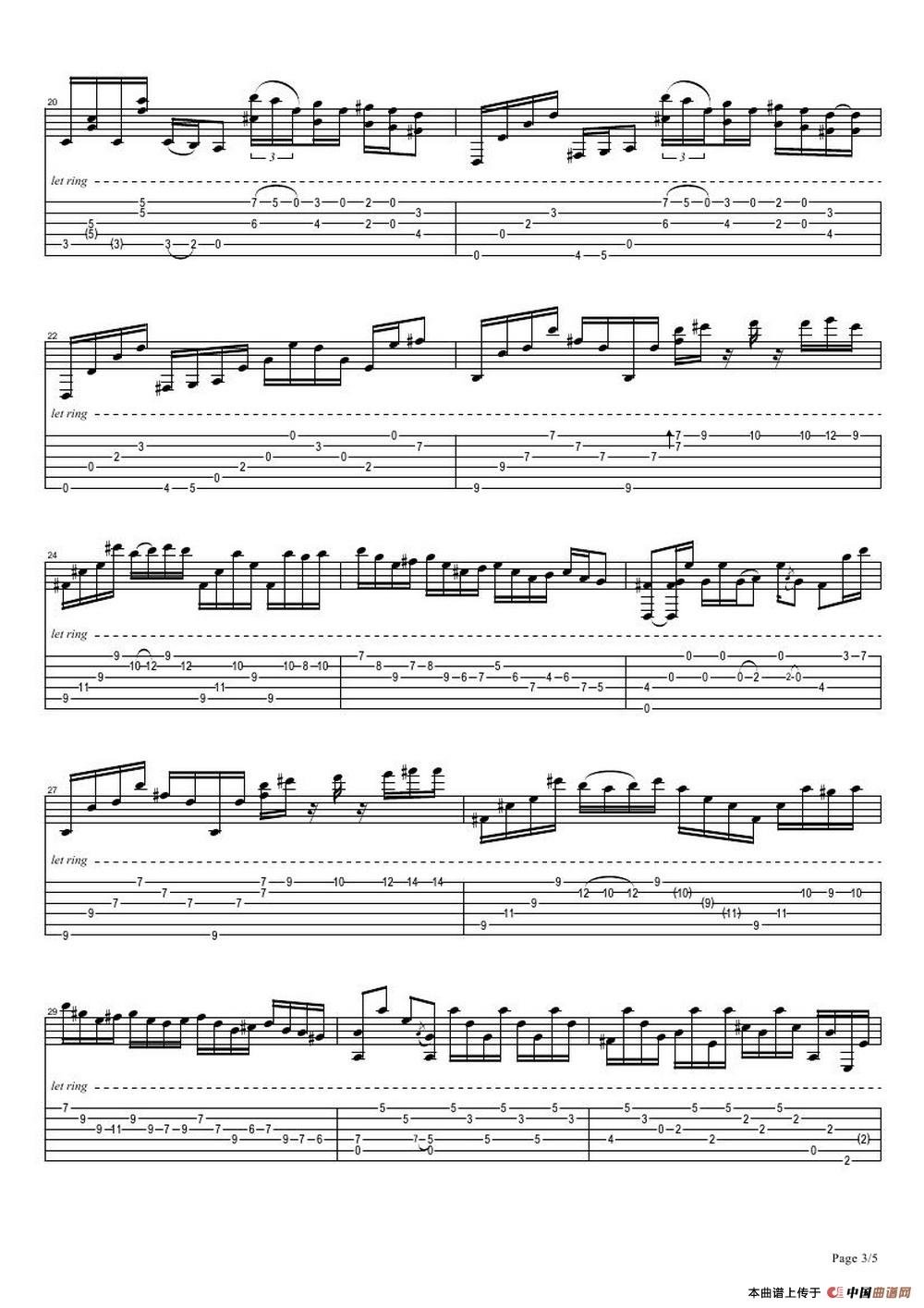 tommy emmanuel： precious time(1)（指弹吉它）吉他谱