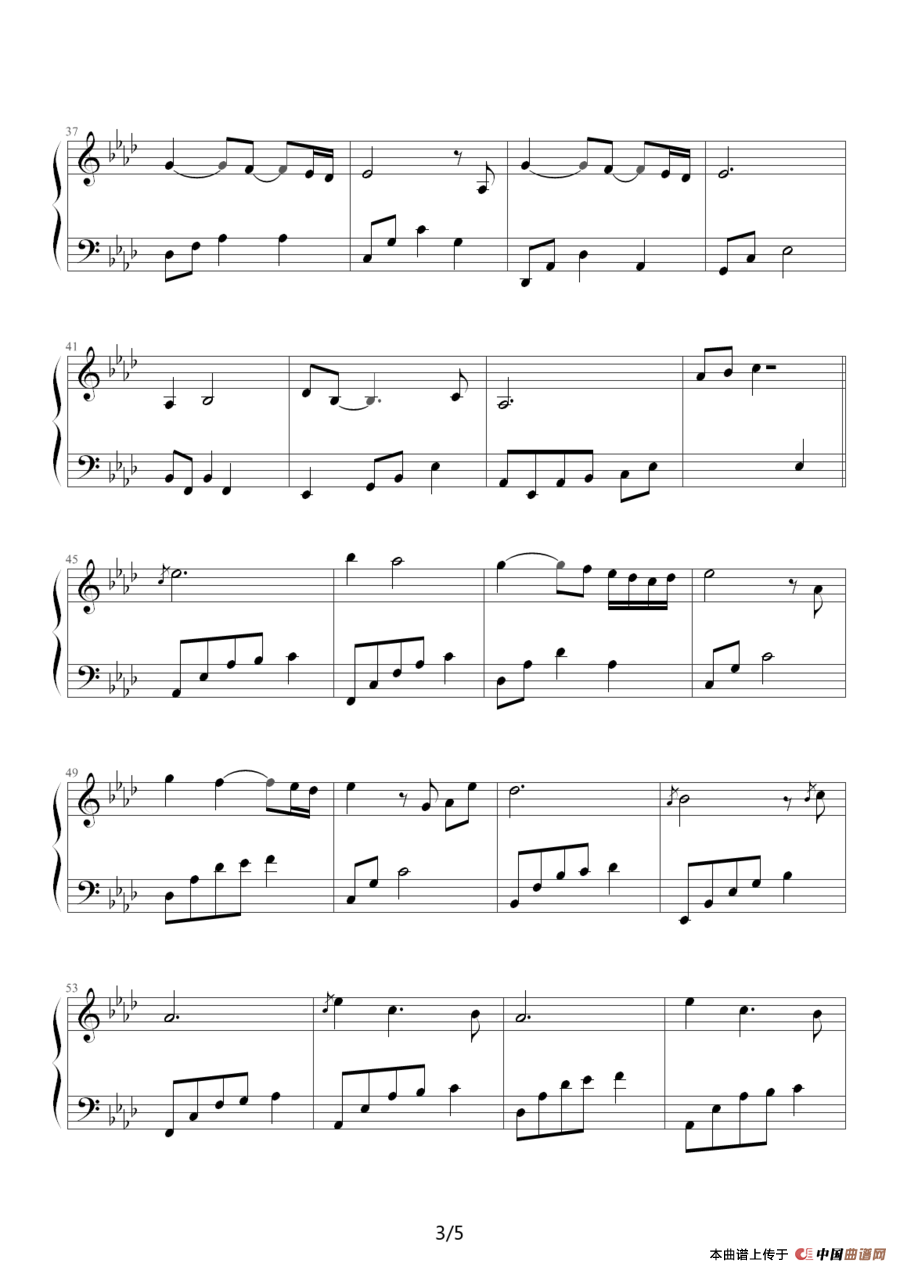 Moon River（选自钢琴专辑《白日梦游》）钢琴谱