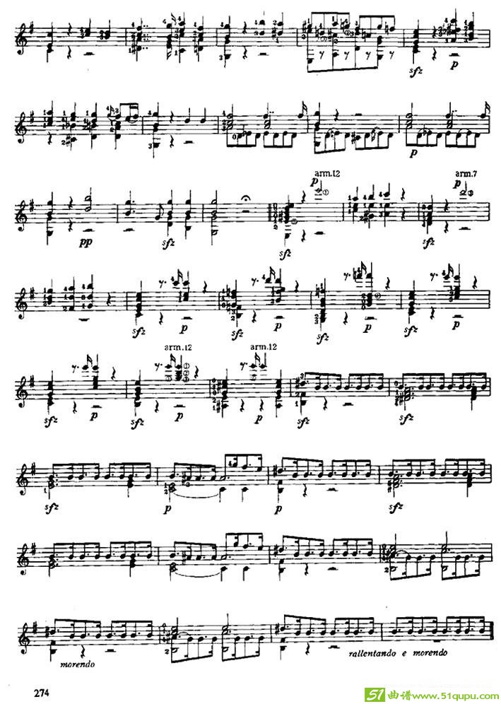 别离吉他曲谱