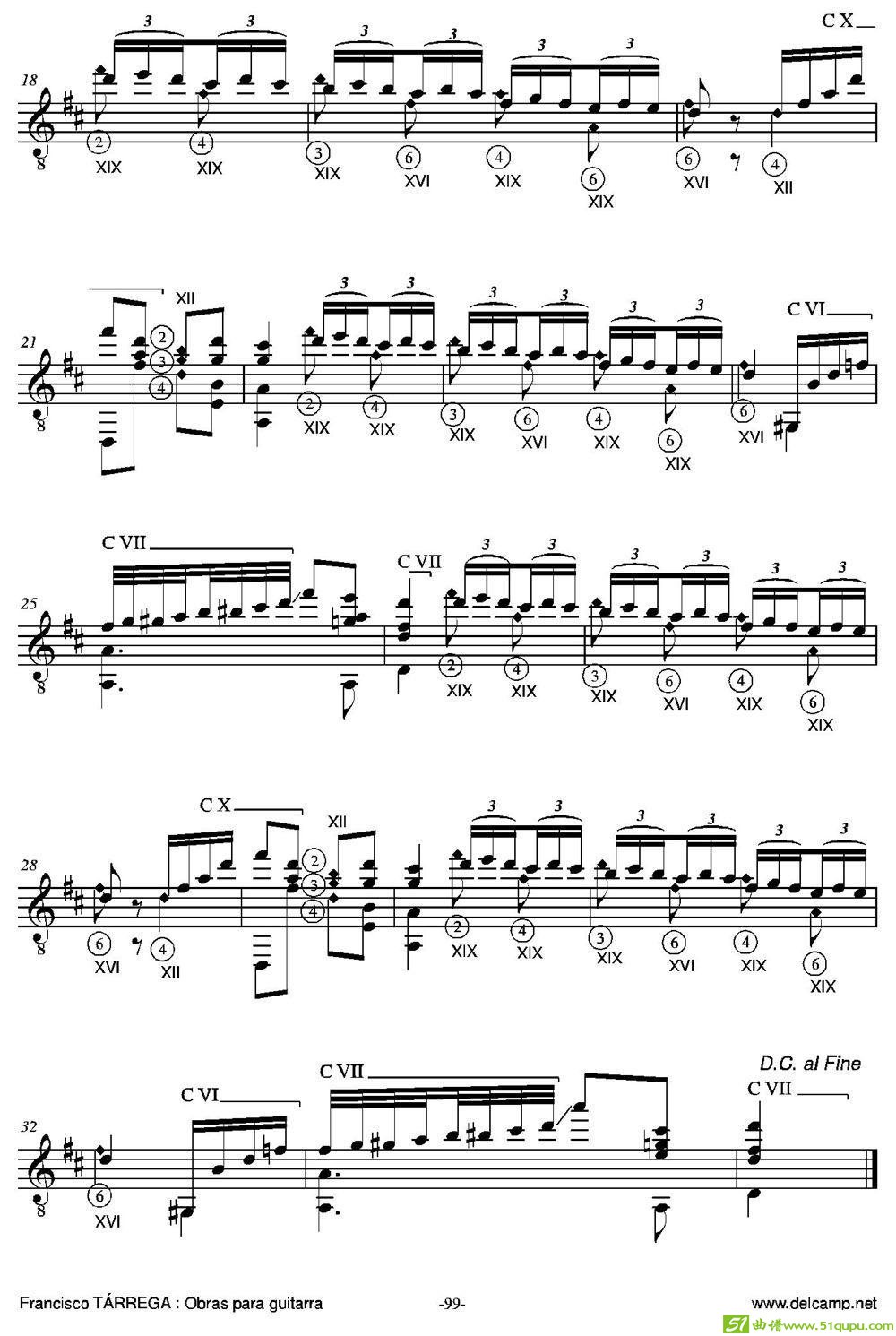 ALBORADA(Capricho)（古典吉他）吉他谱