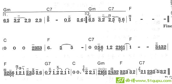 两只蝴蝶2电子琴谱
