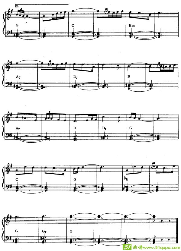 爱情小夜曲3电子琴谱