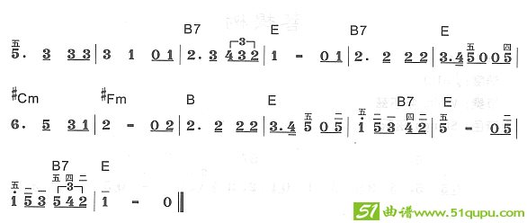 菩提树2电子琴谱