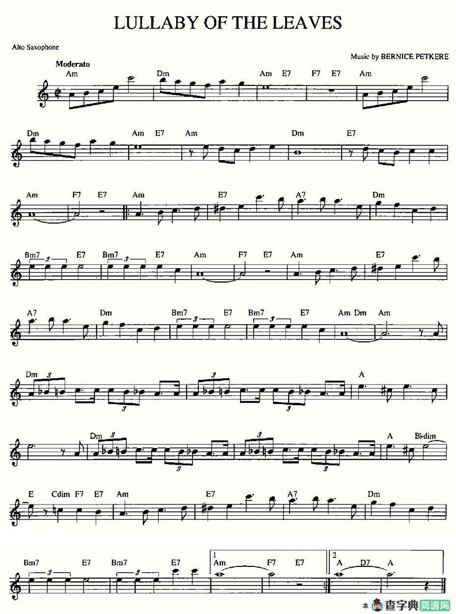 LULLABY OF THE LEAVES