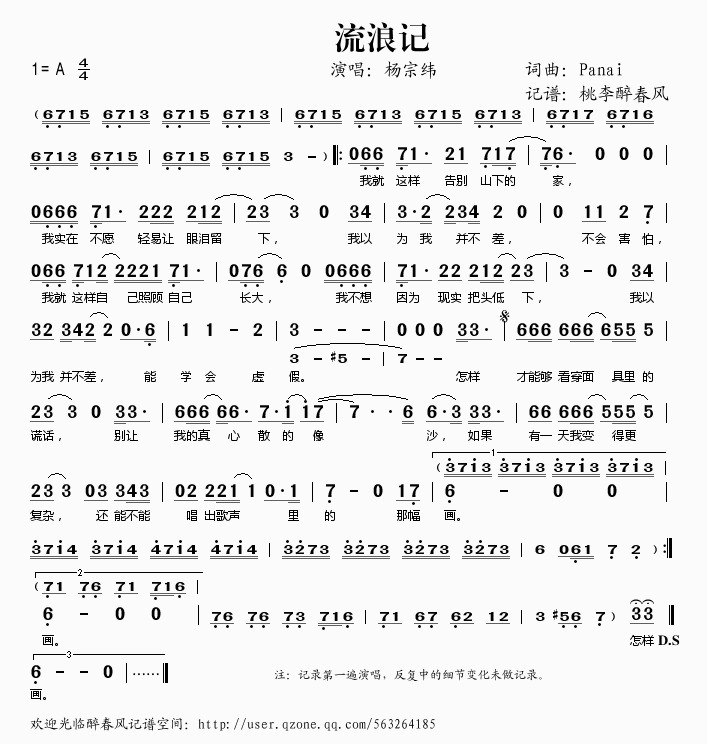 流浪记