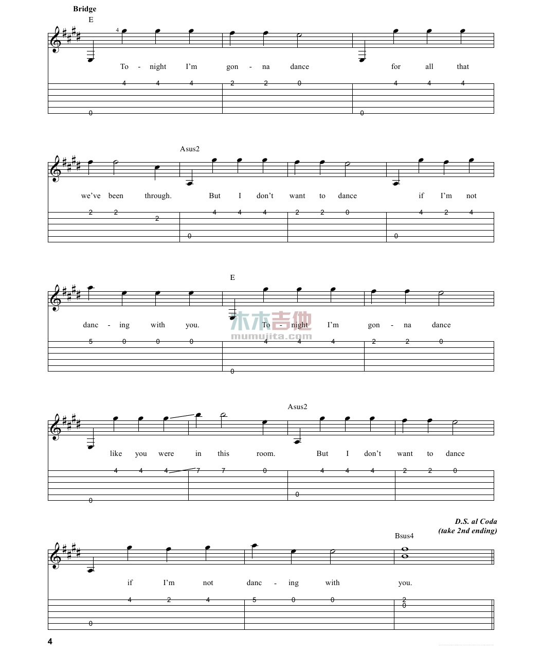 Holy Ground(吉他谱)