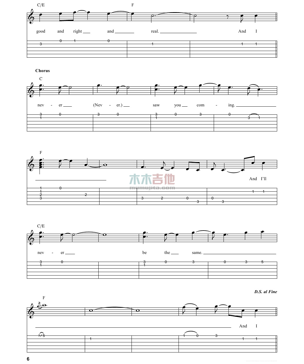 State of Grace(吉他谱)