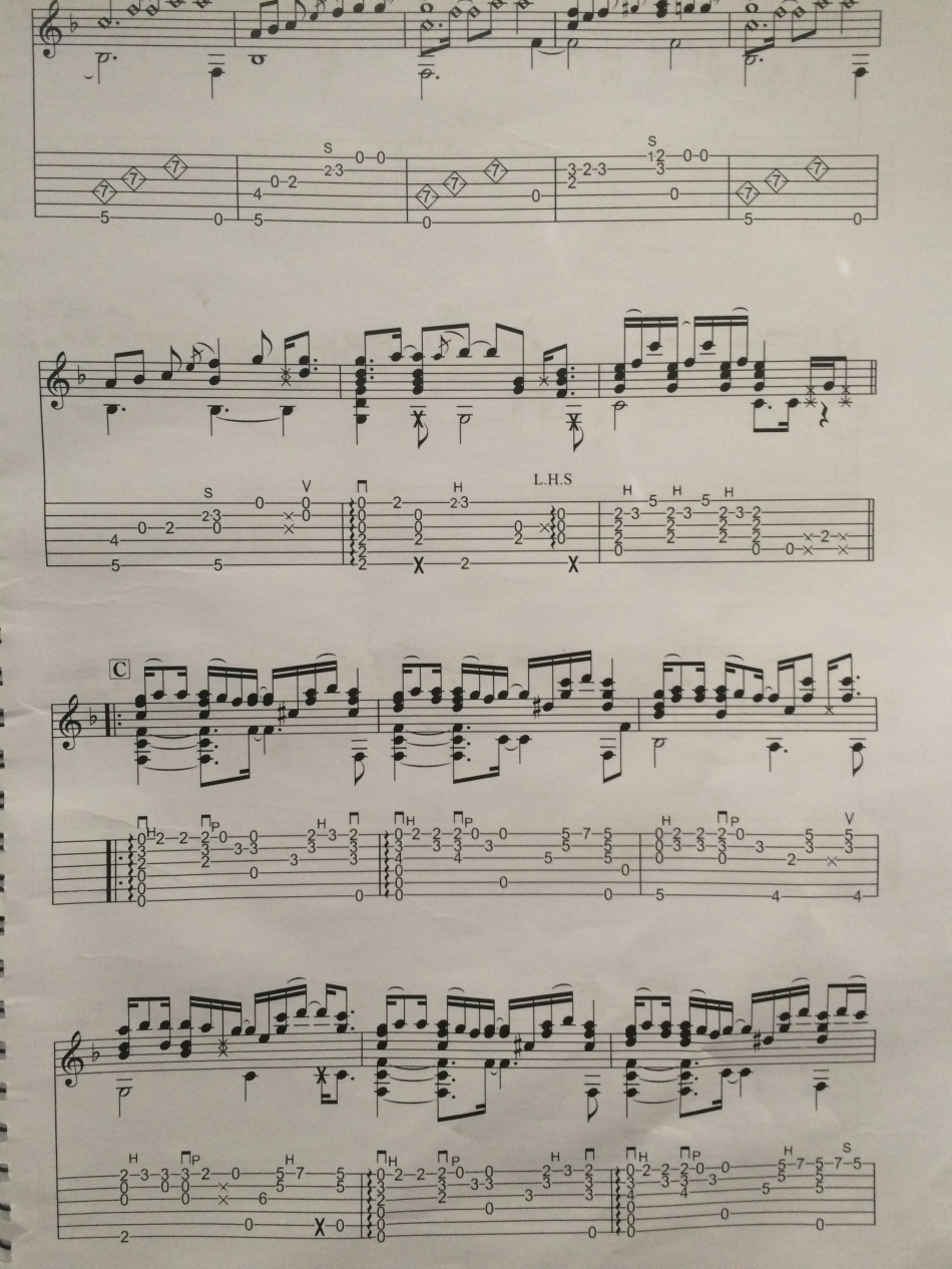 Bluebird(指弹)(吉他谱)