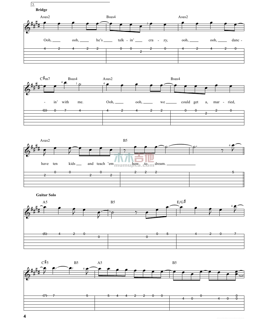 Starlight(吉他谱)