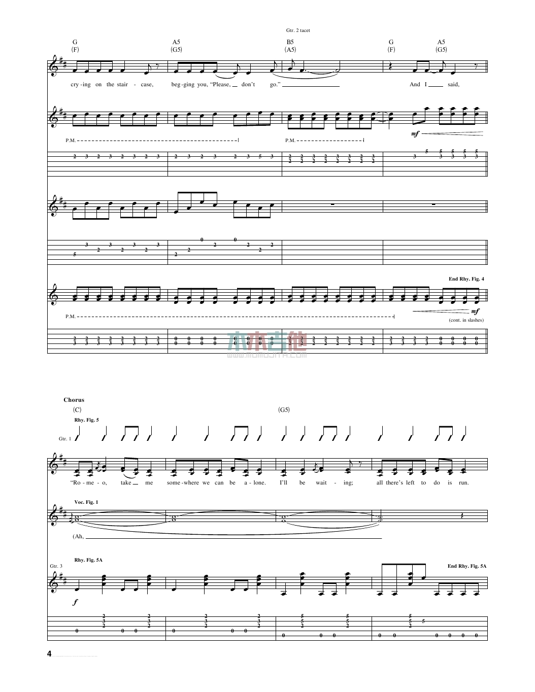 Love Story(吉他谱)