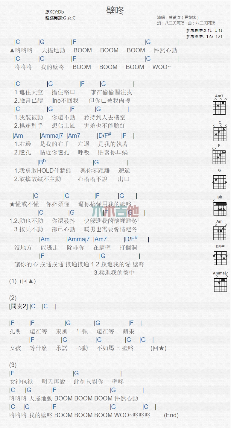 壁咚
