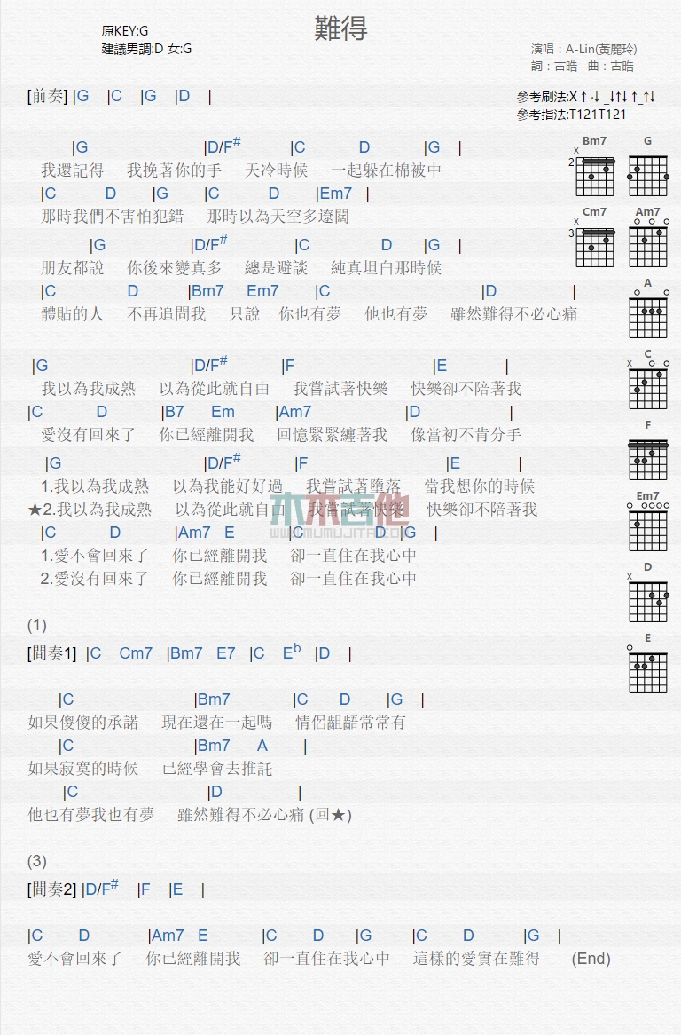 难得