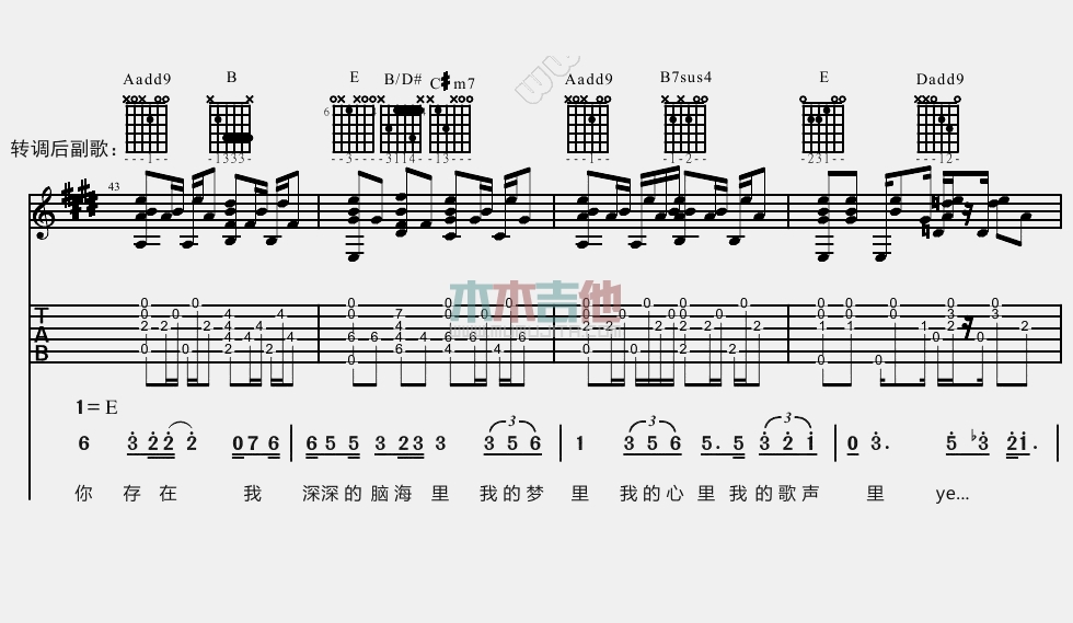我的歌声里(大伟)