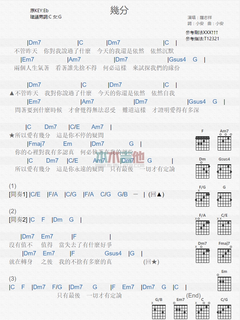 几分