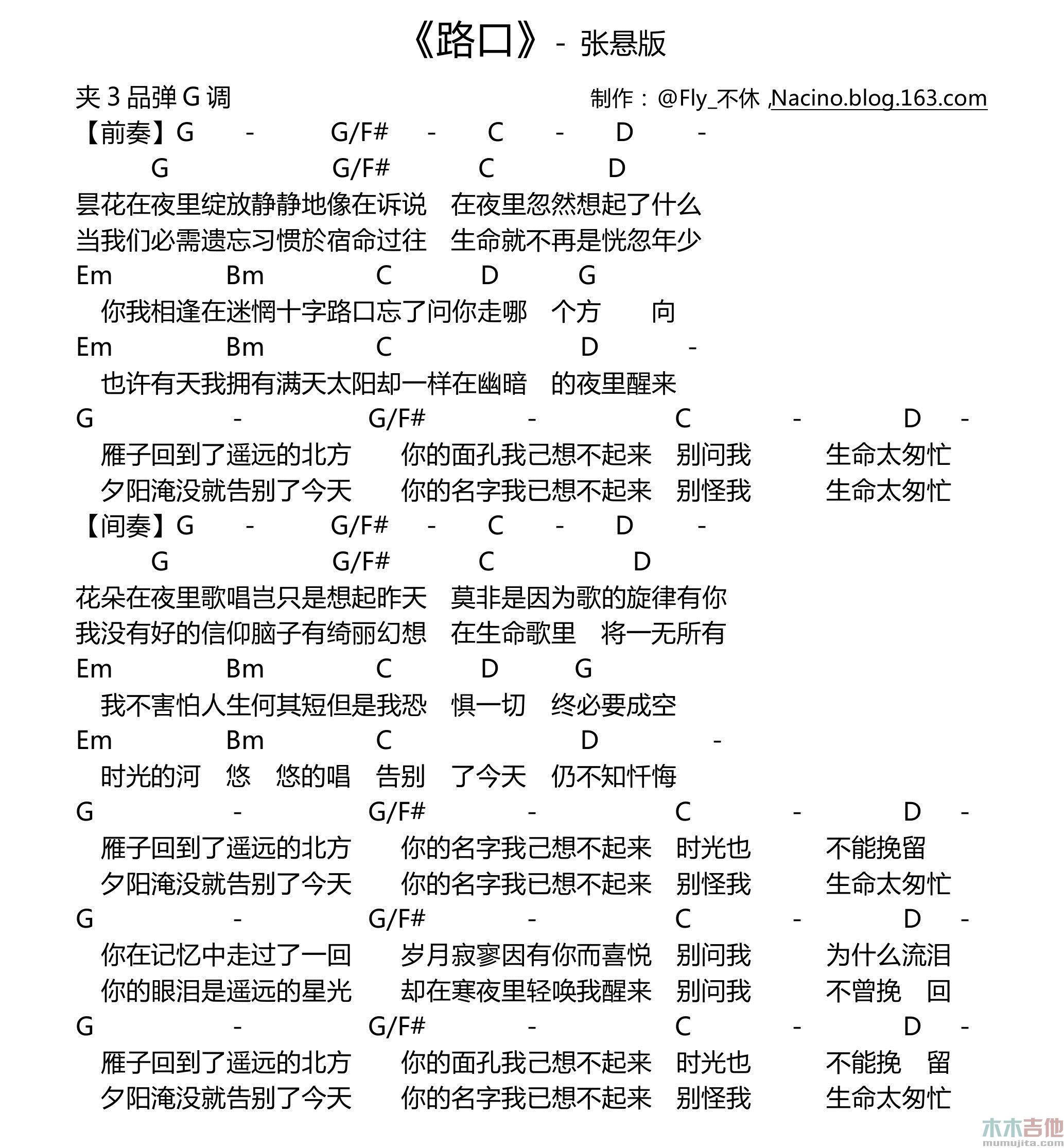 路口