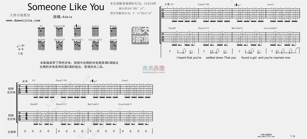 Someone Like You(大伟)