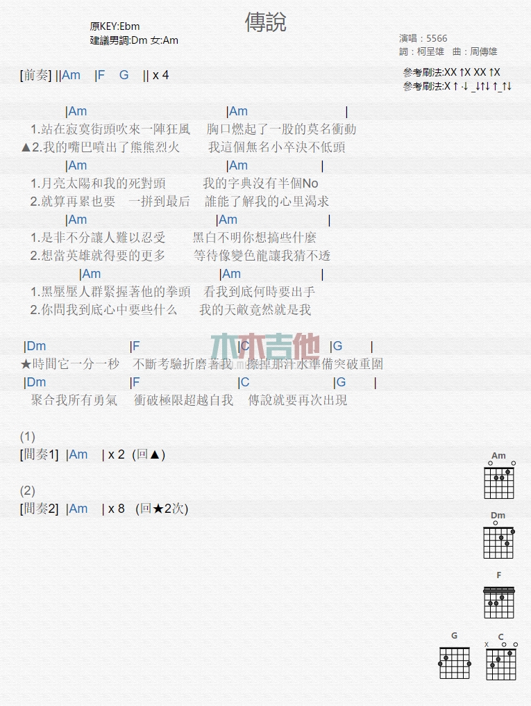 传说