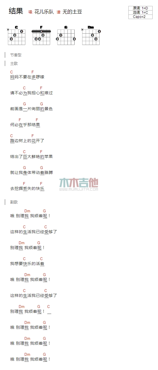 结果