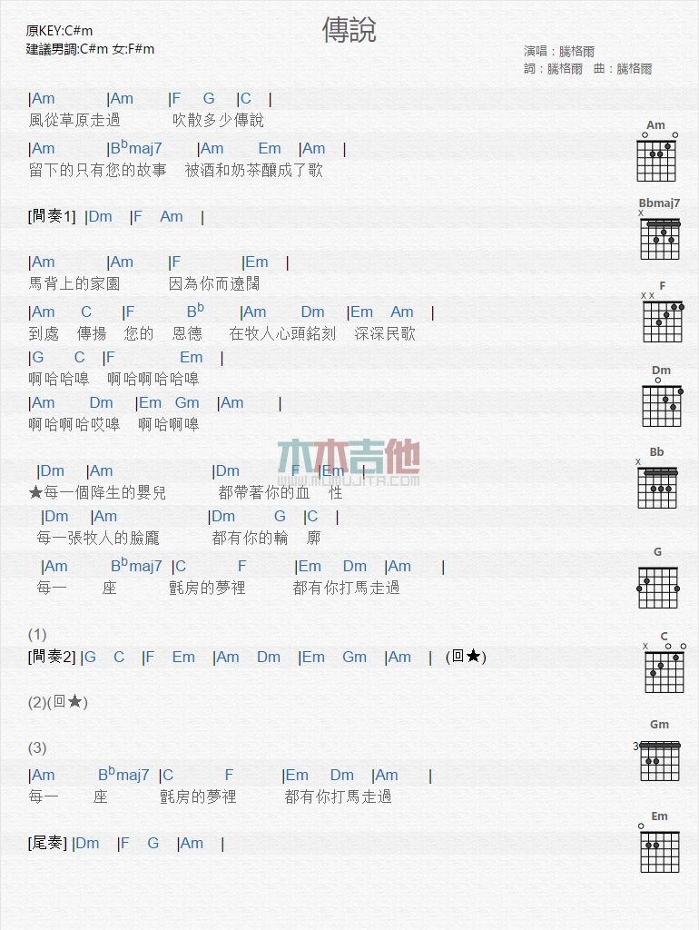 传说