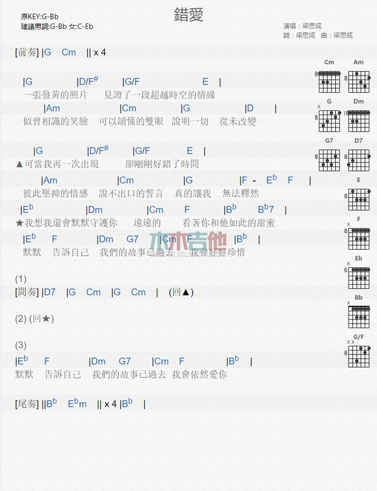错爱