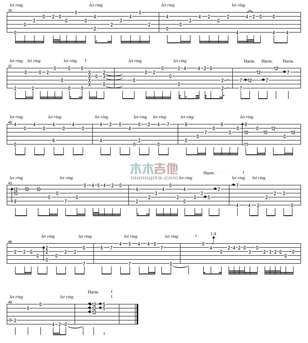A Whiter Shade Of Pale(指弹版)