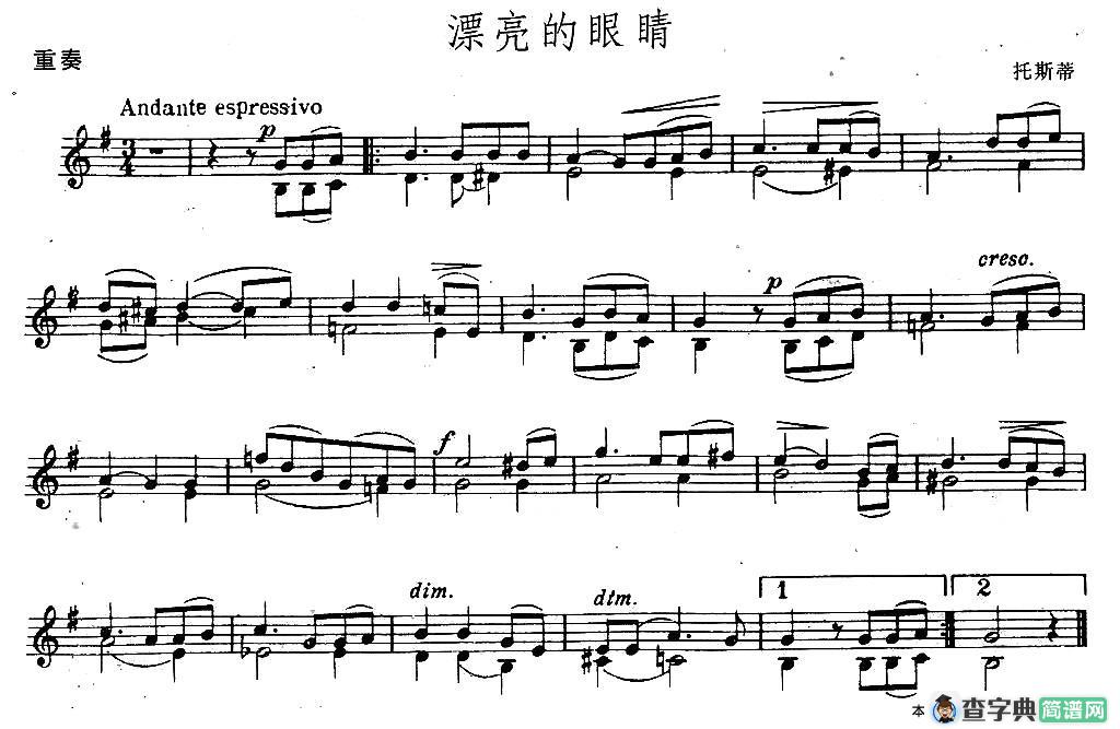 漂亮的眼睛