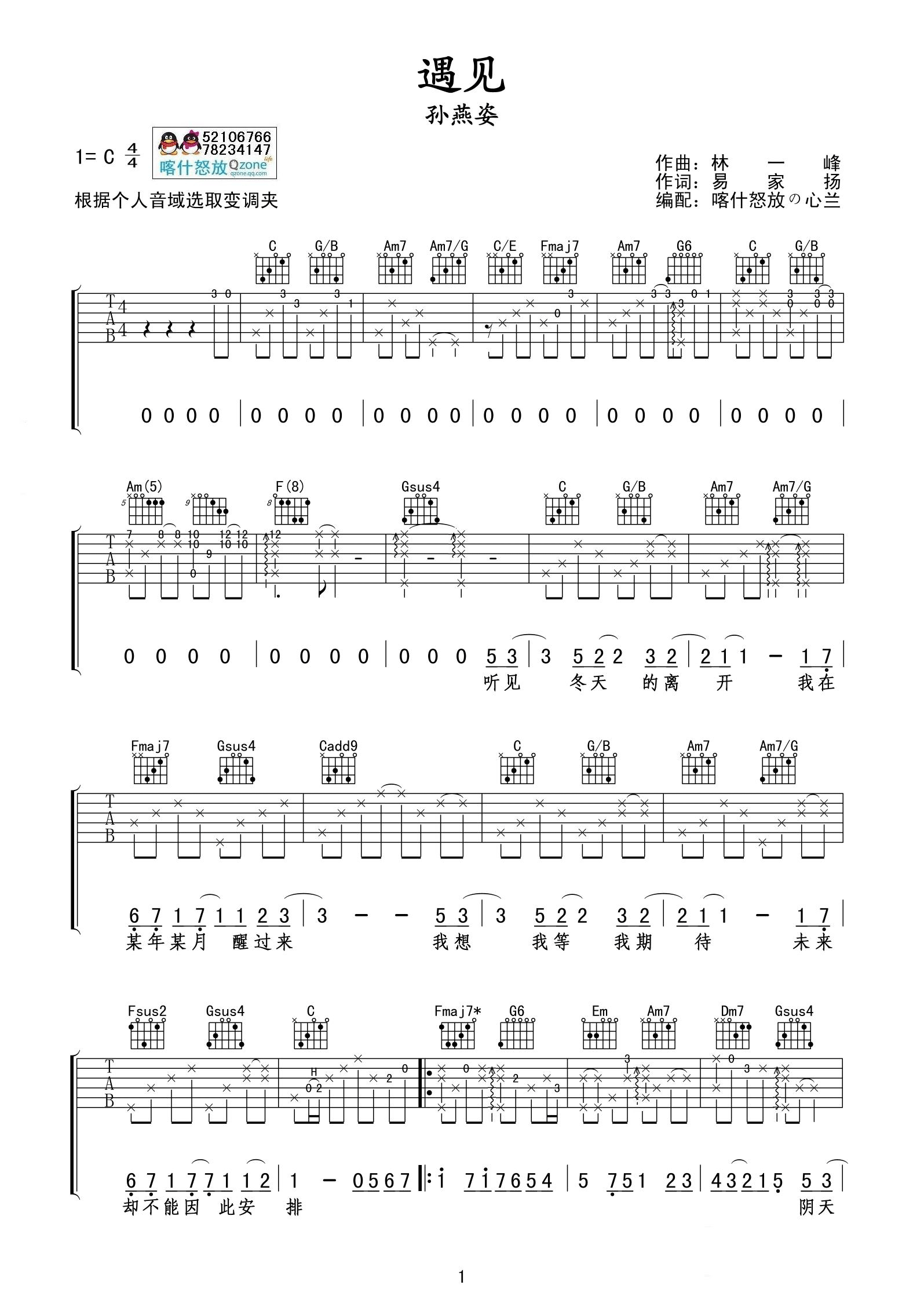孙燕姿《遇见》