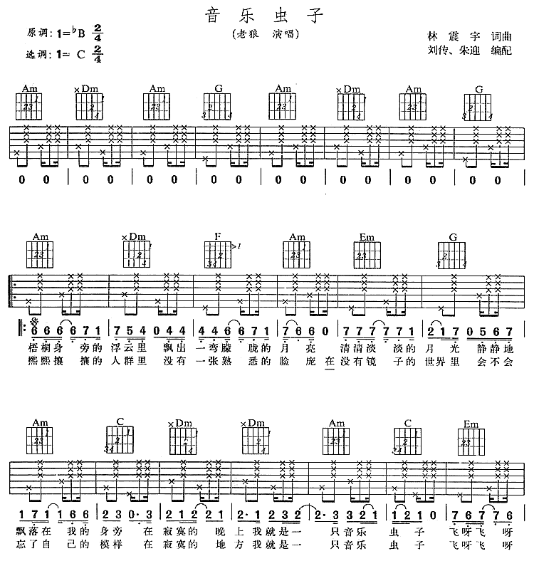 老狼 音乐虫子