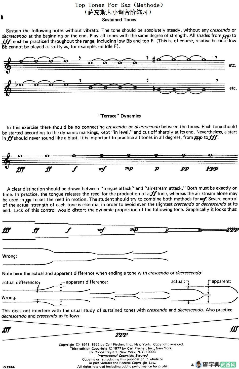 Top Tones For Sax