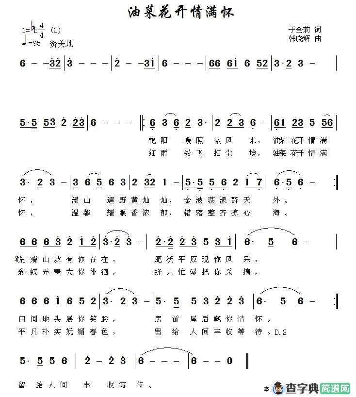 油菜花开满情怀