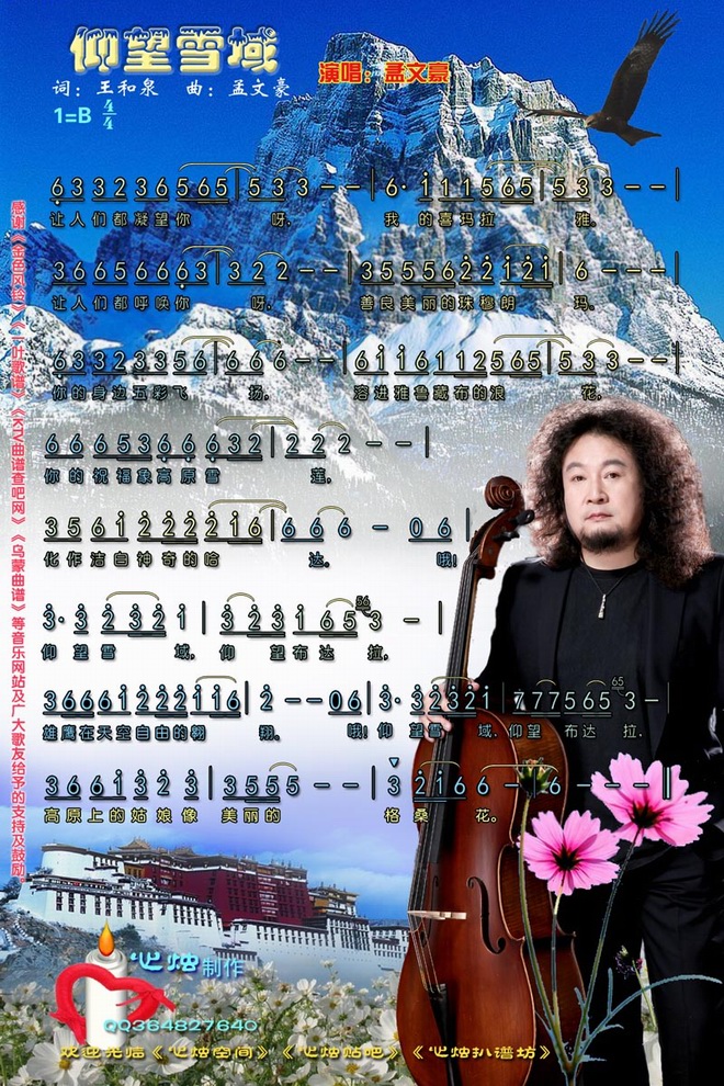 仰望雪域