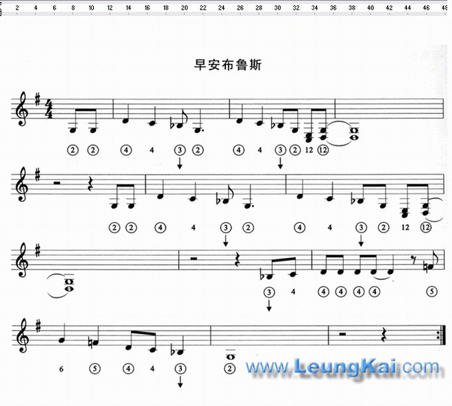 早安布鲁斯