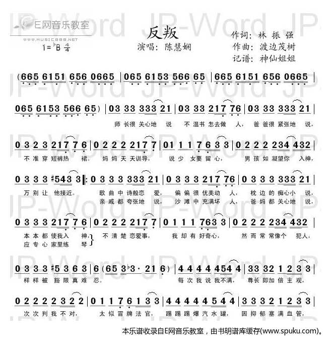 反叛-陈慧娴