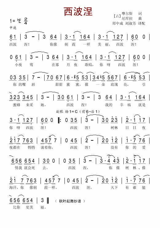 西波涅_西波涅