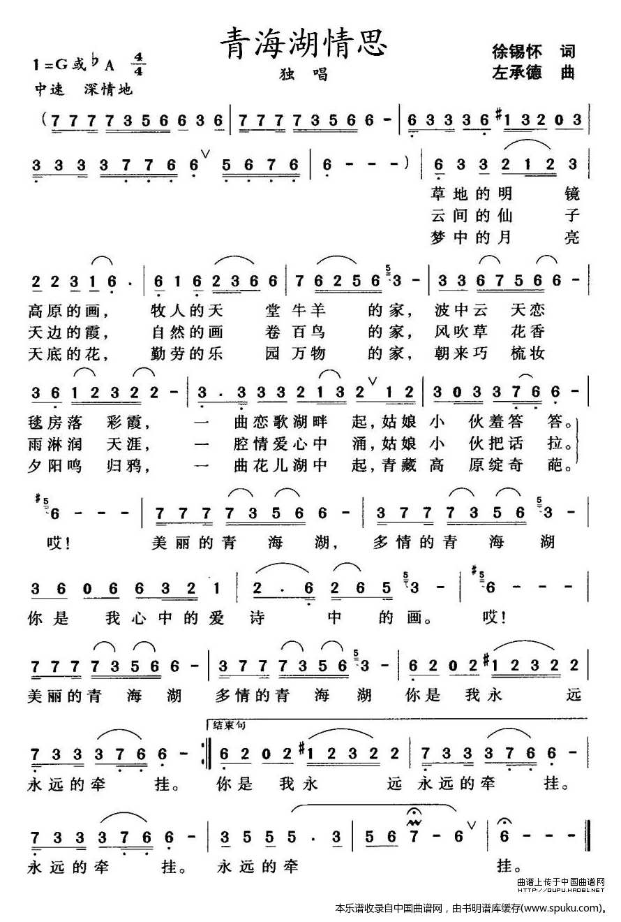 青海湖情思