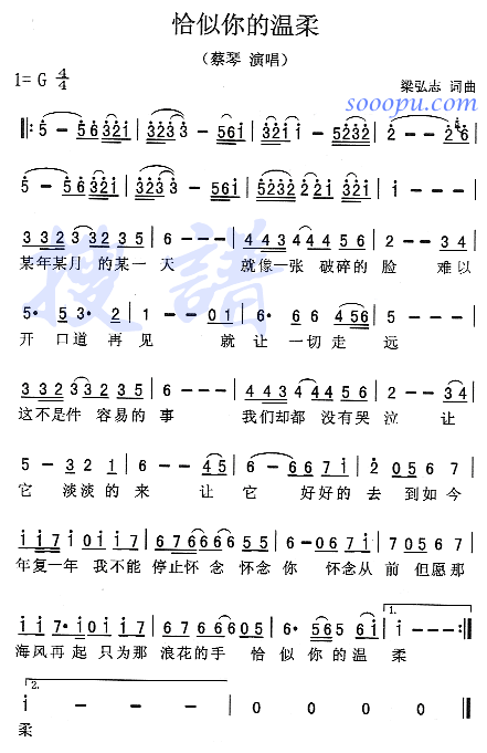 恰似你的温柔