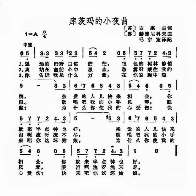 库茨玛的小夜曲