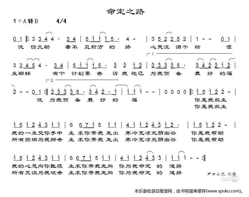 命定之路