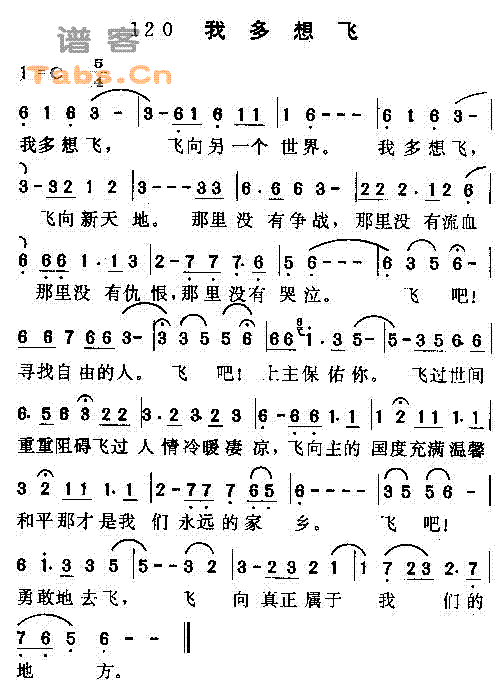 我多想飞