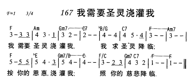 我需要圣灵浇灌我