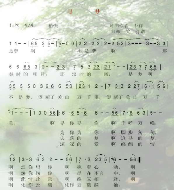寻梦
