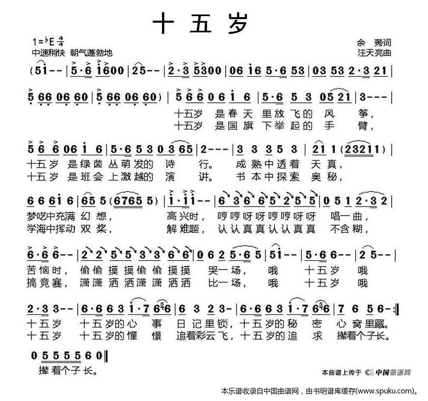 十五岁