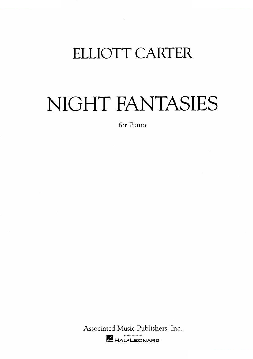 Carter - Night Fantasies Night Fantasies -