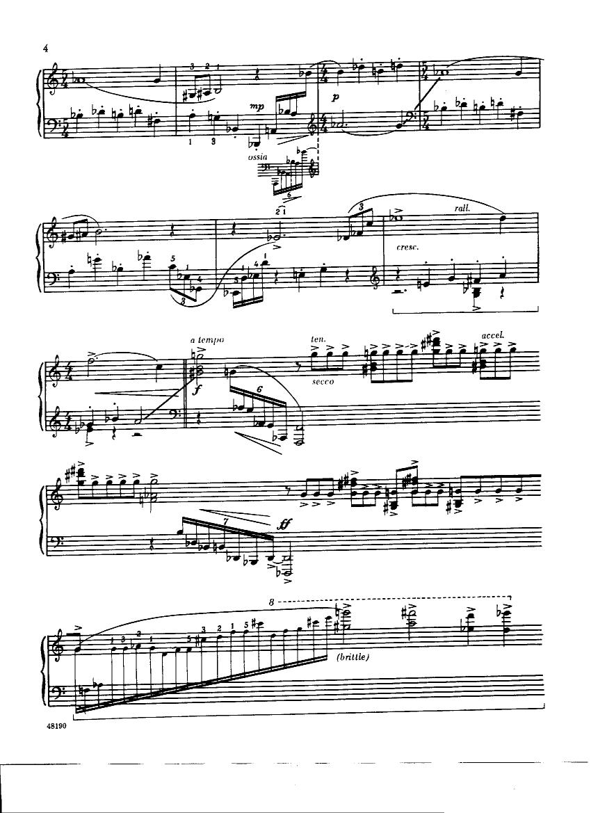Corigliano - Etude Fantasy Etude Fantasy -