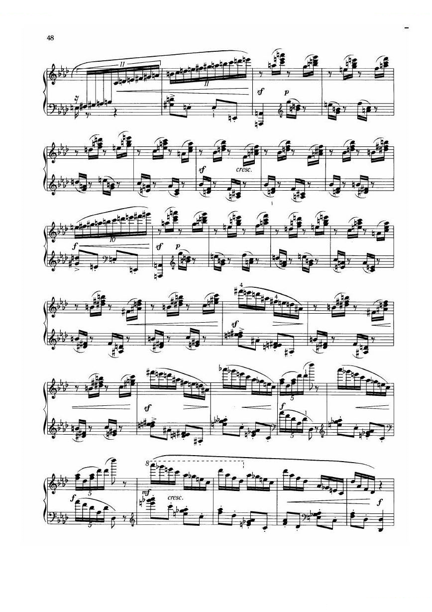 Dohnanyi_Etude Op.28 - 6 6 -